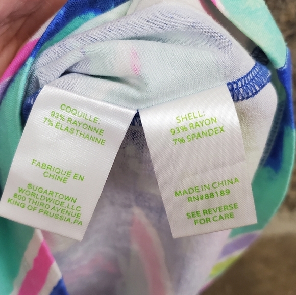 Lilly Pulitzer S SMALL Lowe Coastal Retreat Engineered Dress - Picture 10 of 11